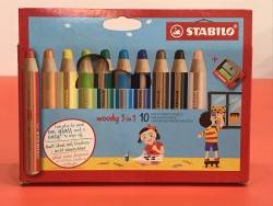 Stabilo Woody 3-in-1 Childrens Color Pencil